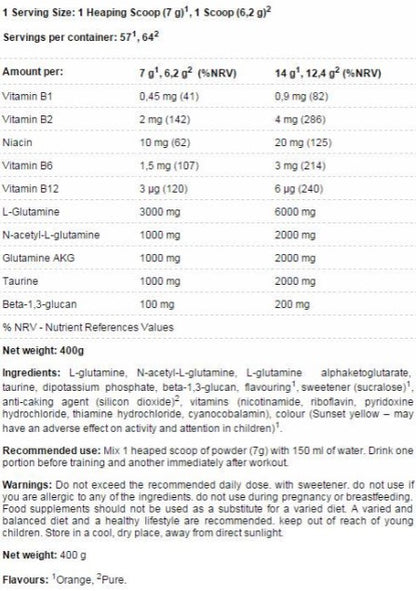 FA Nutrition GLUTA Core - 400 gr