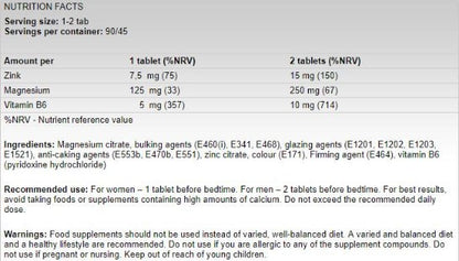 FA Nutrition ZMA - 90 caps