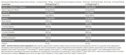 FA Nutrition Xtreme Napalm Pre-Contest - 500 gr