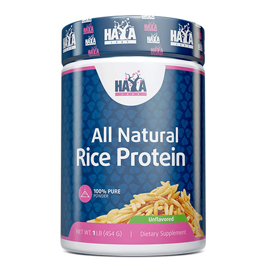 HAYA LABS All Natural Rice Protein Unflavored - 454 гр