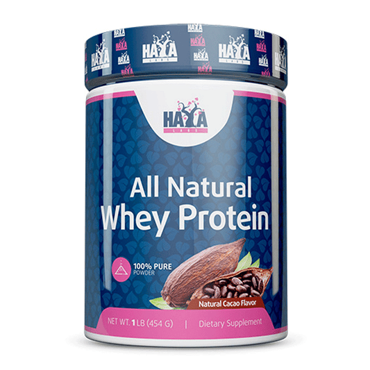 HAYA LABS All Natural Whey Protein Organic Cacao - 454 гр