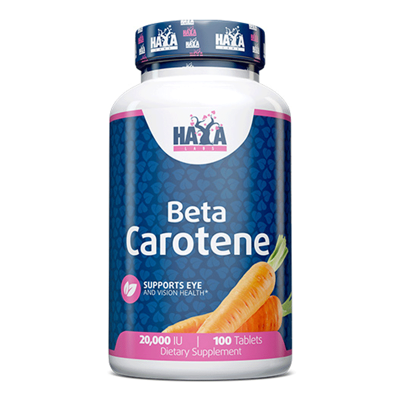 HAYA LABS Beta Carotene - 100 tabs