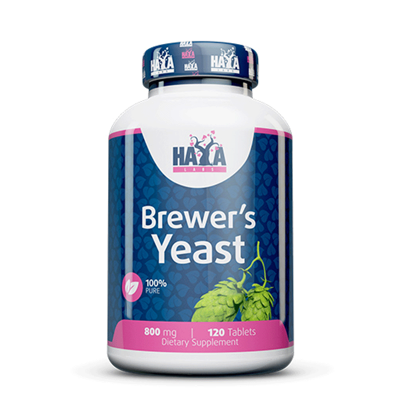 HAYA LABS Brewer's Yeast 800 mg - 120 tabs