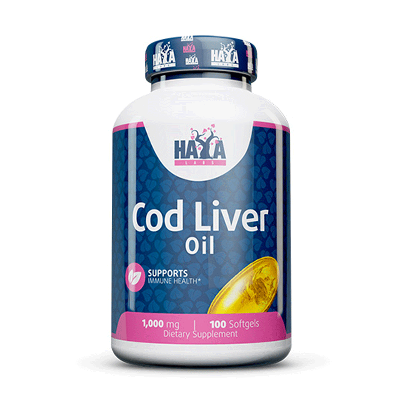 HAYA LABS Cod Liver Oil - 100 caps