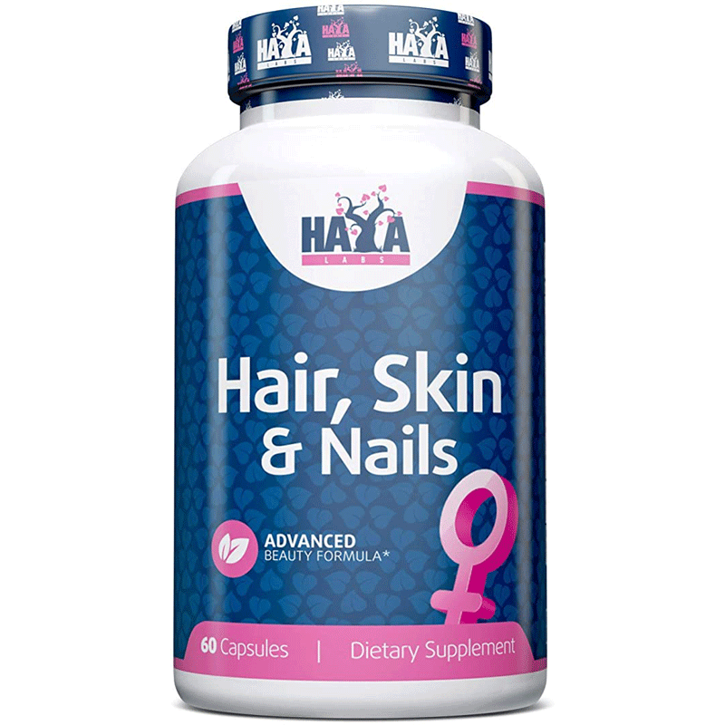 HAYA LABS Hair, Skin, and Nails - 60 caps