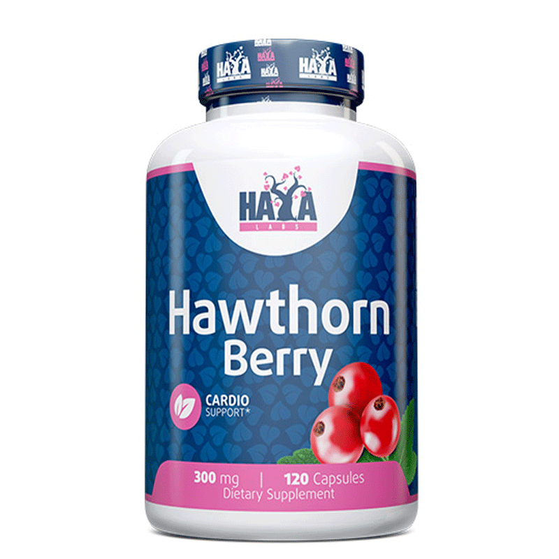 HAYA LABS Hawthorn Berry - 120 caps