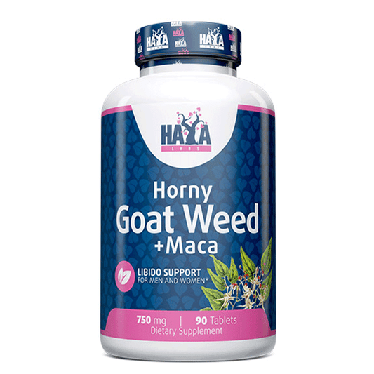 HAYA LABS Horny Goat Weed Extract + MACA - 90 tabs