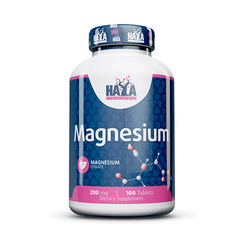 HAYA LABS Magnesium Citrate - 100 tabs