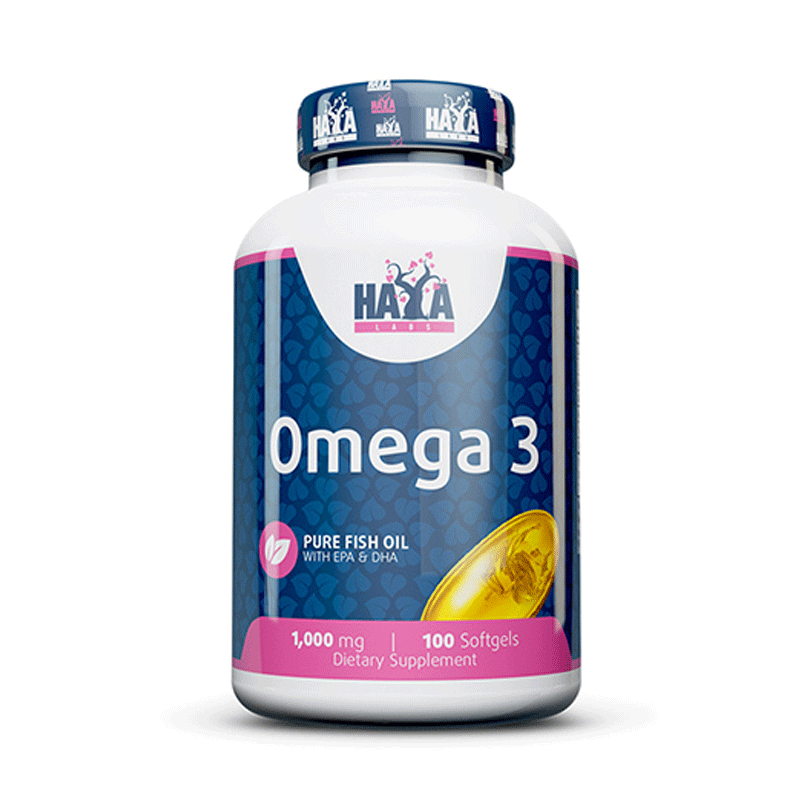 HAYA LABS Omega 3 - 100 Softgels
