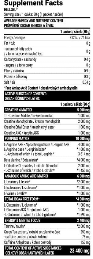 EXTRIFIT Hellgel Pump - 80 gr