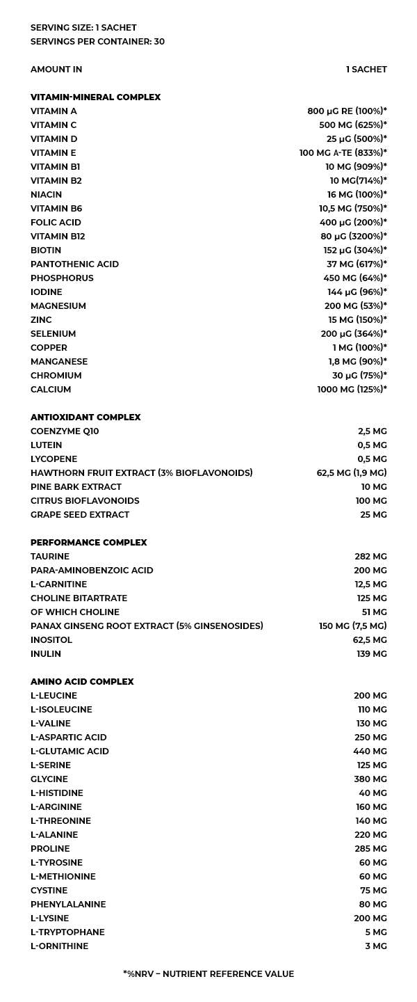 KEVIN LEVRONE Anabolic Vita Pak - 30 dose