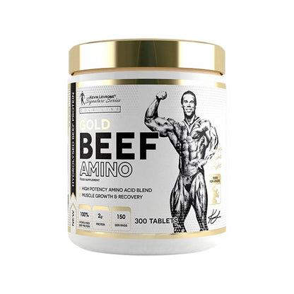 KEVIN LEVRONE  GOLD Beef Amino | High Potency Amino Acid Blend - 300 tabs