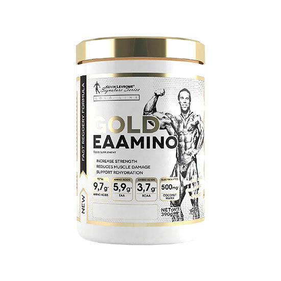 KEVIN LEVRONE Gold Line | Gold EAAmino | Essential Amino Acids + Electrolytes - 390 gr