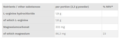 Mammut Arginine powder - 300 gr