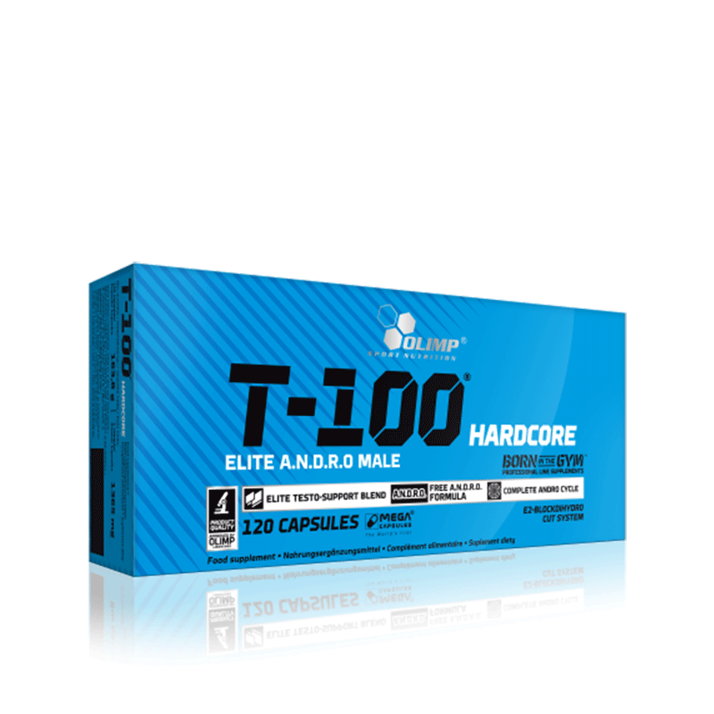 Olimp T-100 Hardcore - 120 caps