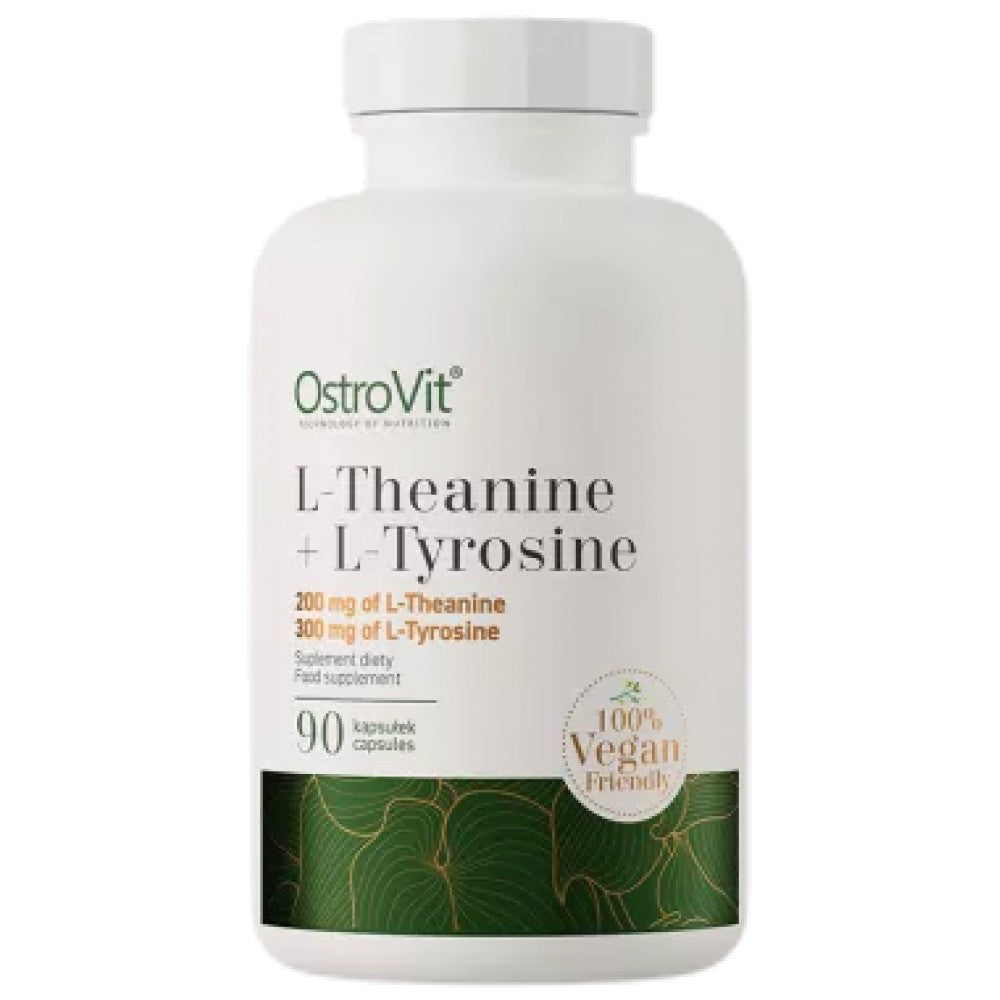 OstroVit L-Theanine + L-Tyrosine - 90 капсули