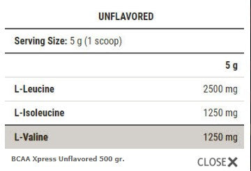 SCITEC BCAA Xpress - 500 gr