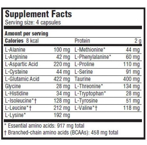 SCITEC Isolate Amino - 500 caps
