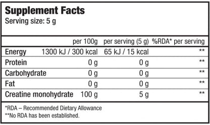 SCITEC Creatine 100% Pure - 300 gr