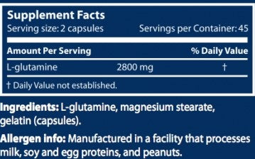 SCITEC Mega Glutamine - 90 caps