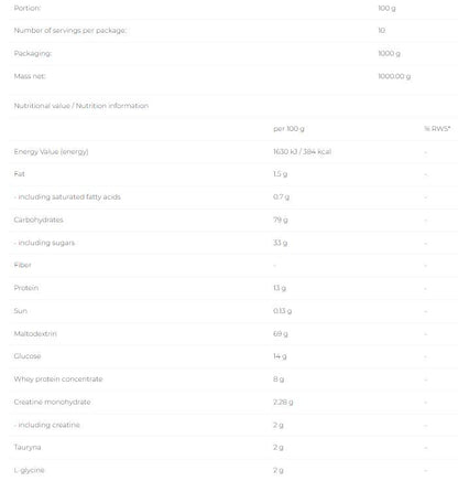 6PAK Nutrition BCAA PAK 2:1:1 Instant - 400 gr