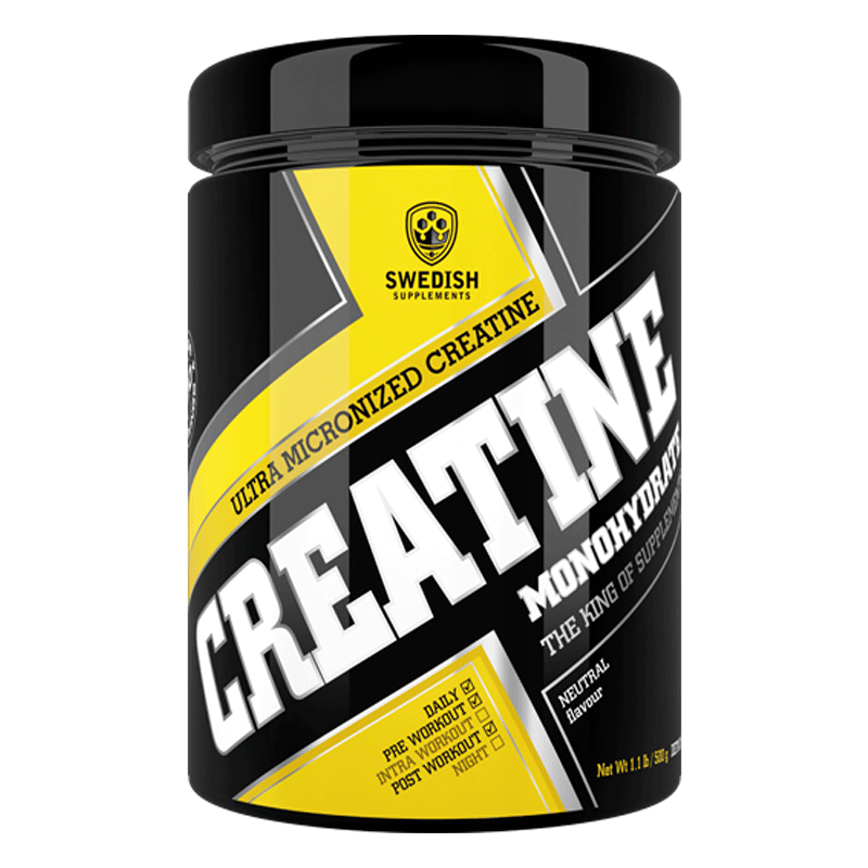 SWEDISH Supplements Extra Micronized Creatine Mono - 500 gr
