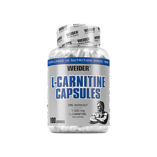 WEIDER L-Carnitine Capsules - 100 caps