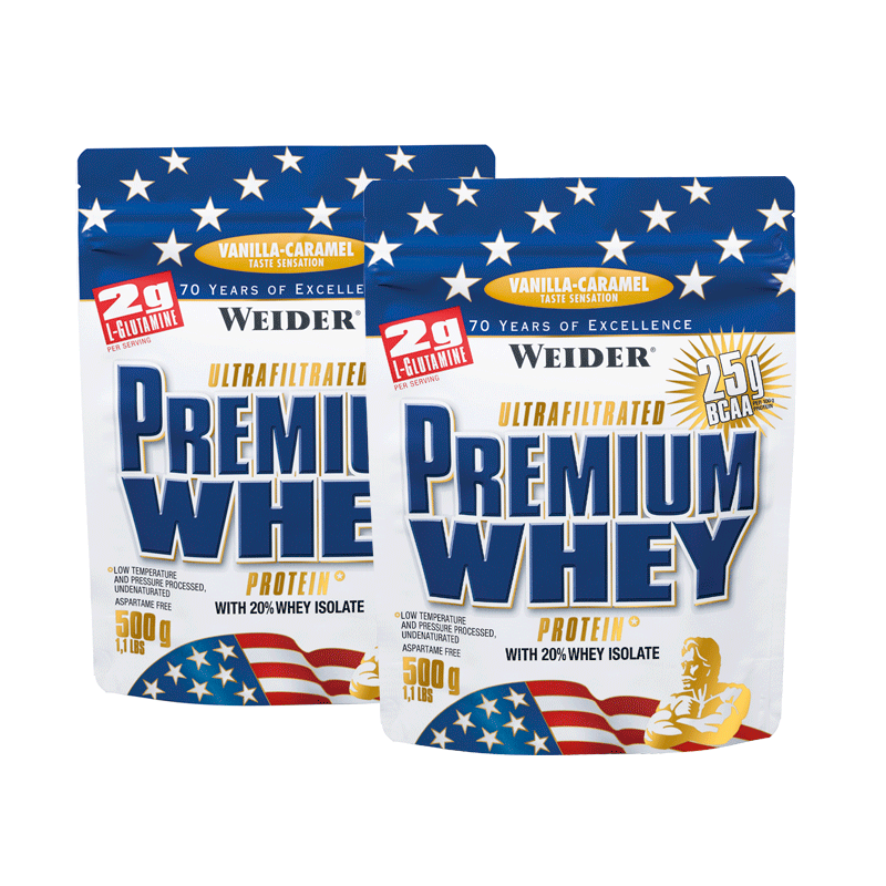 СТАК 2 бр Premium Whey - 500 gr