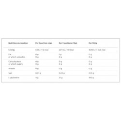 Olimp L-Glutamine Powder - 250 gr