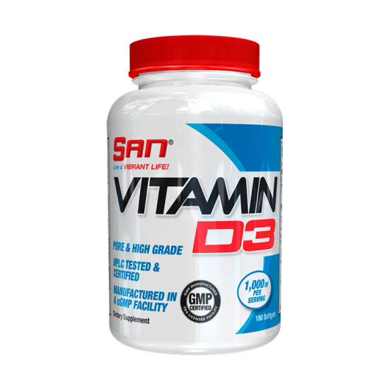 SAN Vitamin D3 - 180 капсули