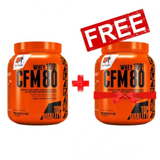 2 за цената на 1 - EXTRIFIT CFM Instant WHEY 80 - 1000 gr