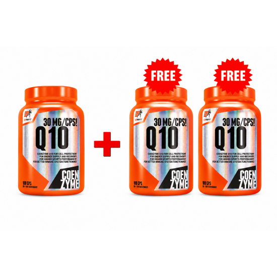 3 за цената на 1 - EXTRIFIT Coenzyme Q-10 - 100 caps