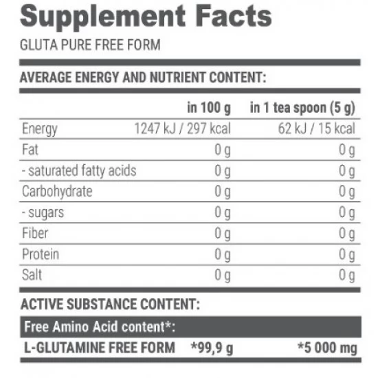 EXTRIFIT Gluta Pure - 300 gr