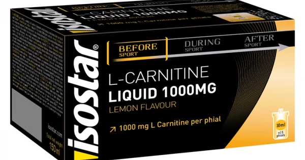 isostar l carnitine liquid 1000 мг 15 x 10 ml Support fat metabolism 🫄MẸ BẦU CÓ DÙNG Yuhembe Sabor:Manzana Loca