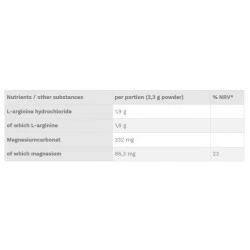 Mammut Arginine powder - 300 gr